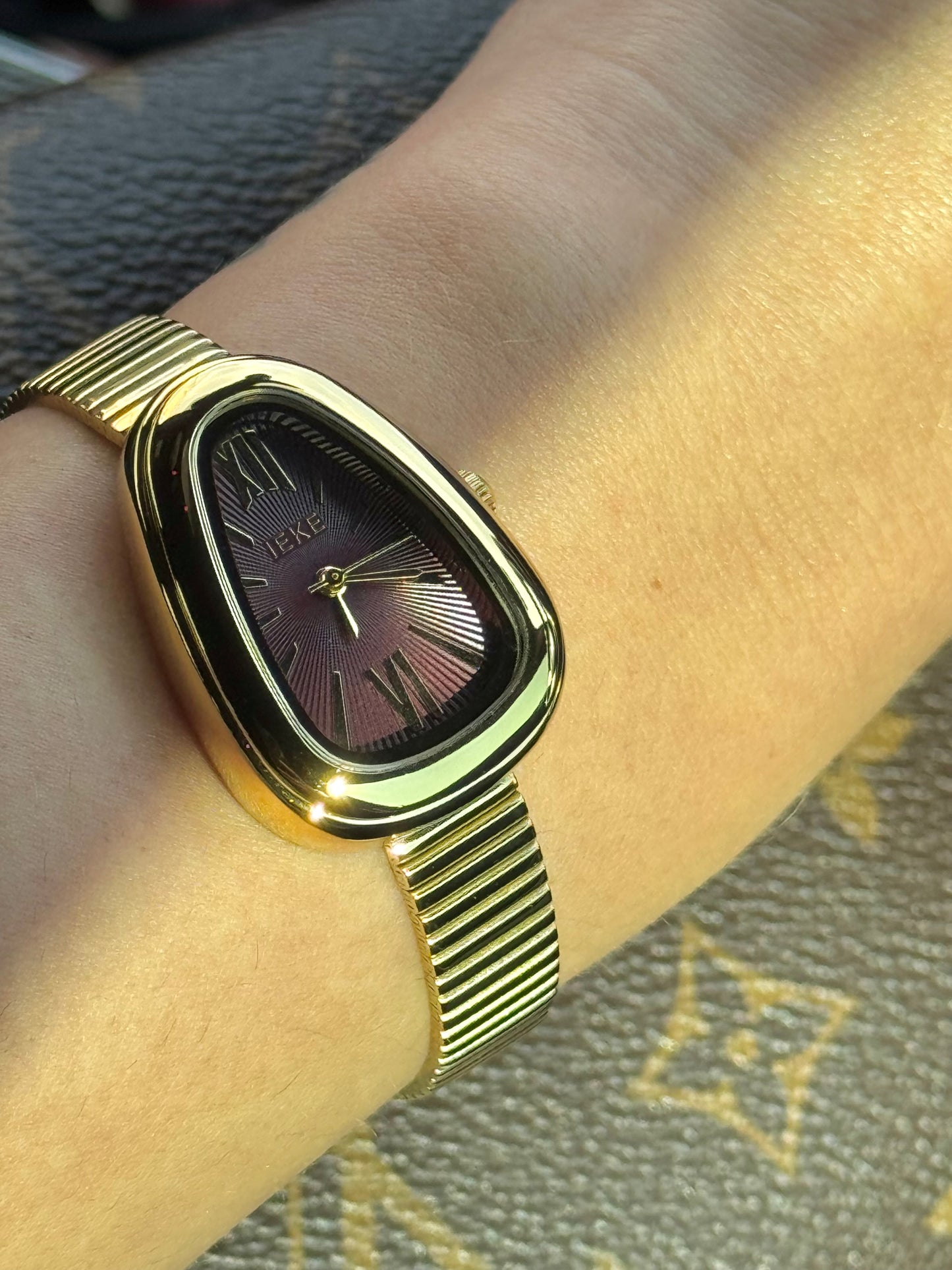 Vintage Burgundy Watch
