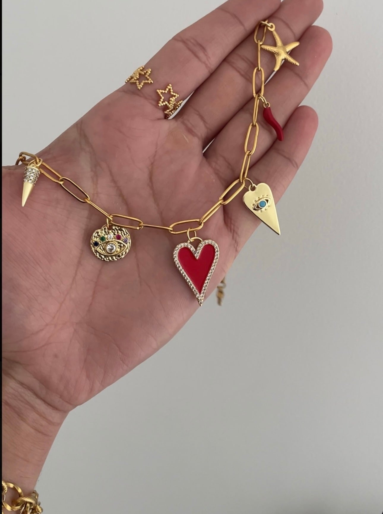 Design-your-own Paperclip Charms Necklace