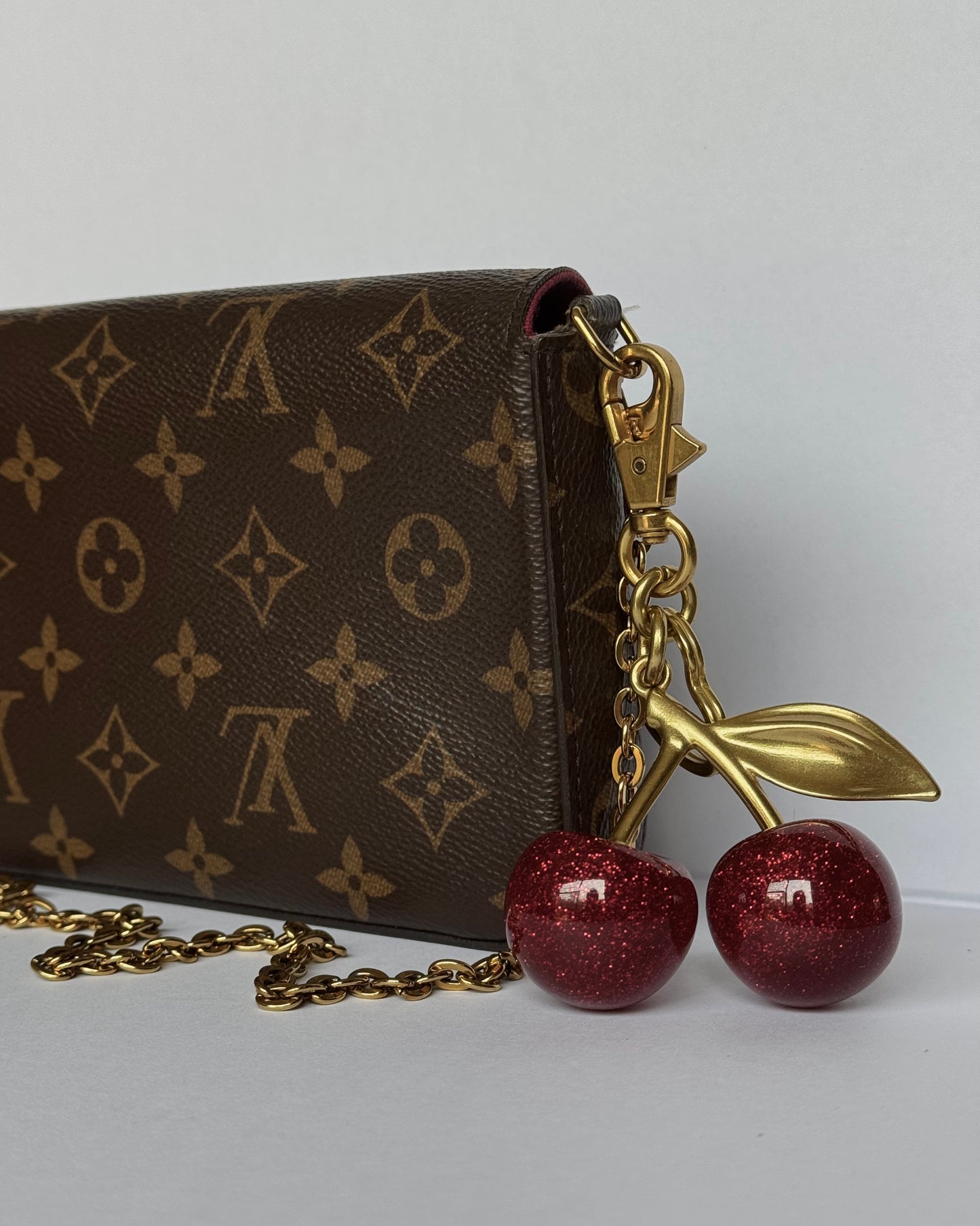 Cherry Bag Charm