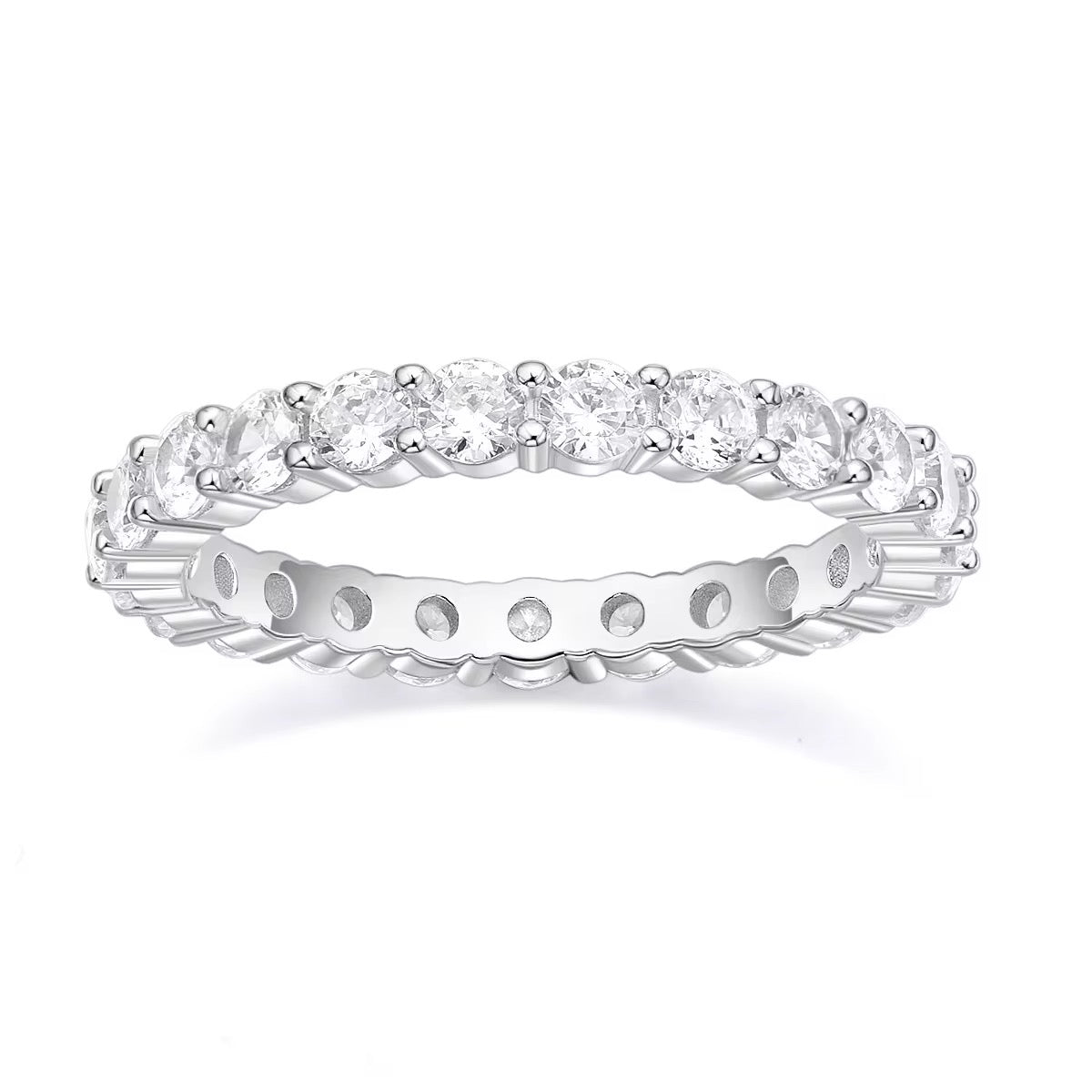 Silver Eternity Band
