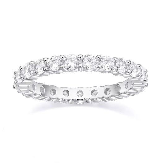Silver Eternity Band