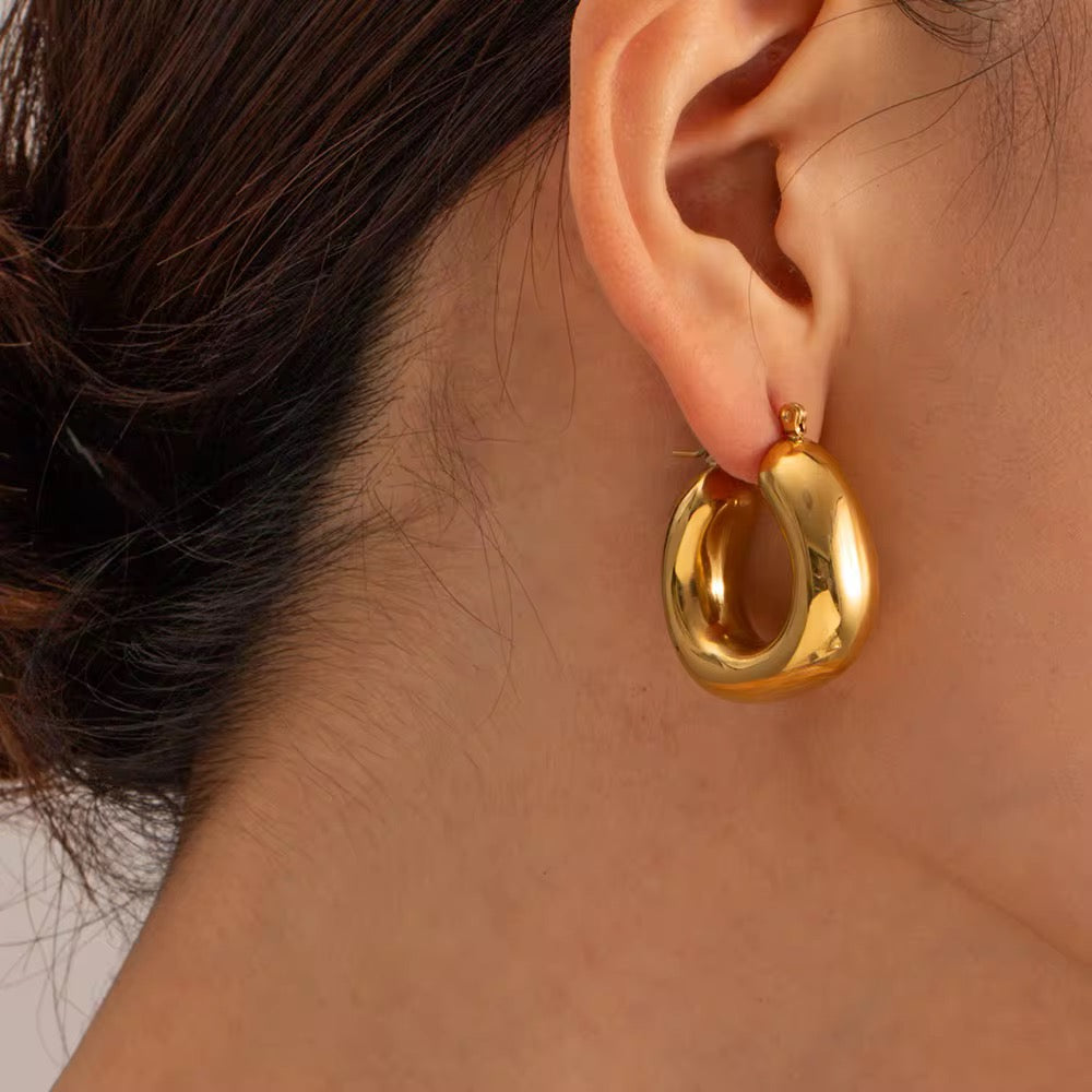Geometric Chunky Hoop