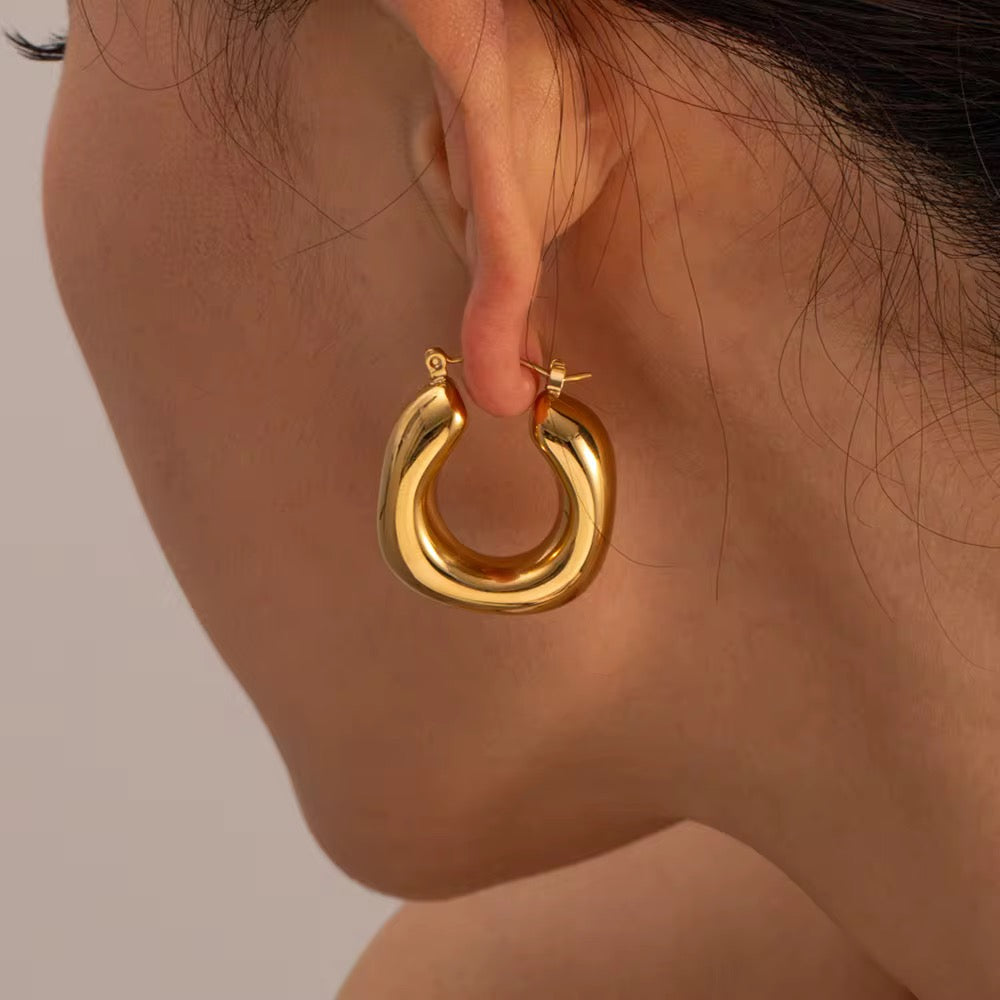 Geometric Chunky Hoop