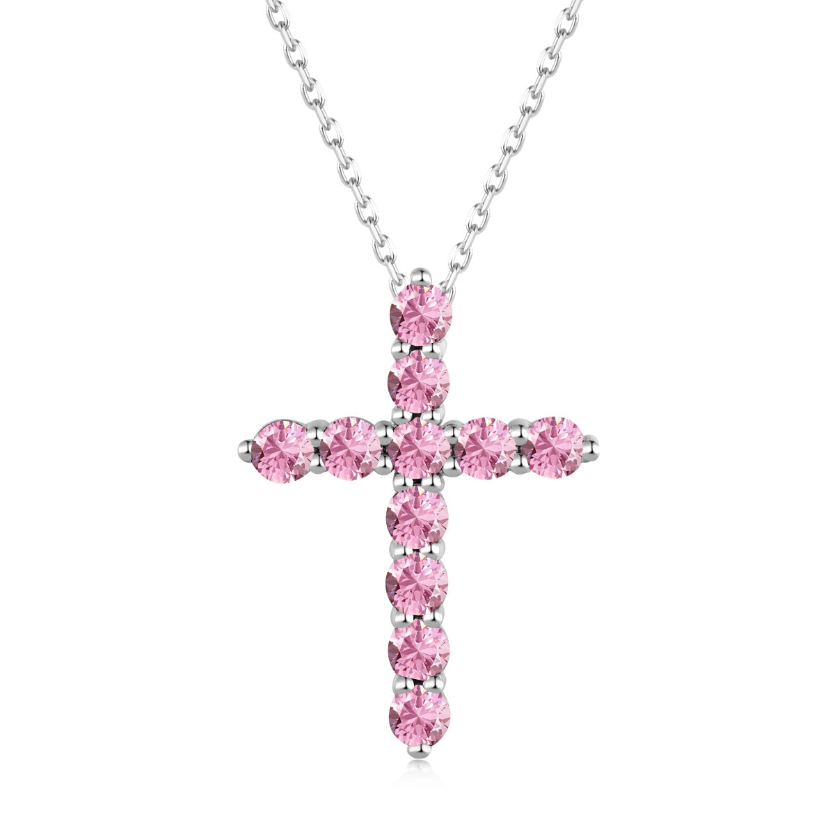 CZ Cross Necklace