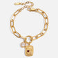 Ruby Charm Bracelet
