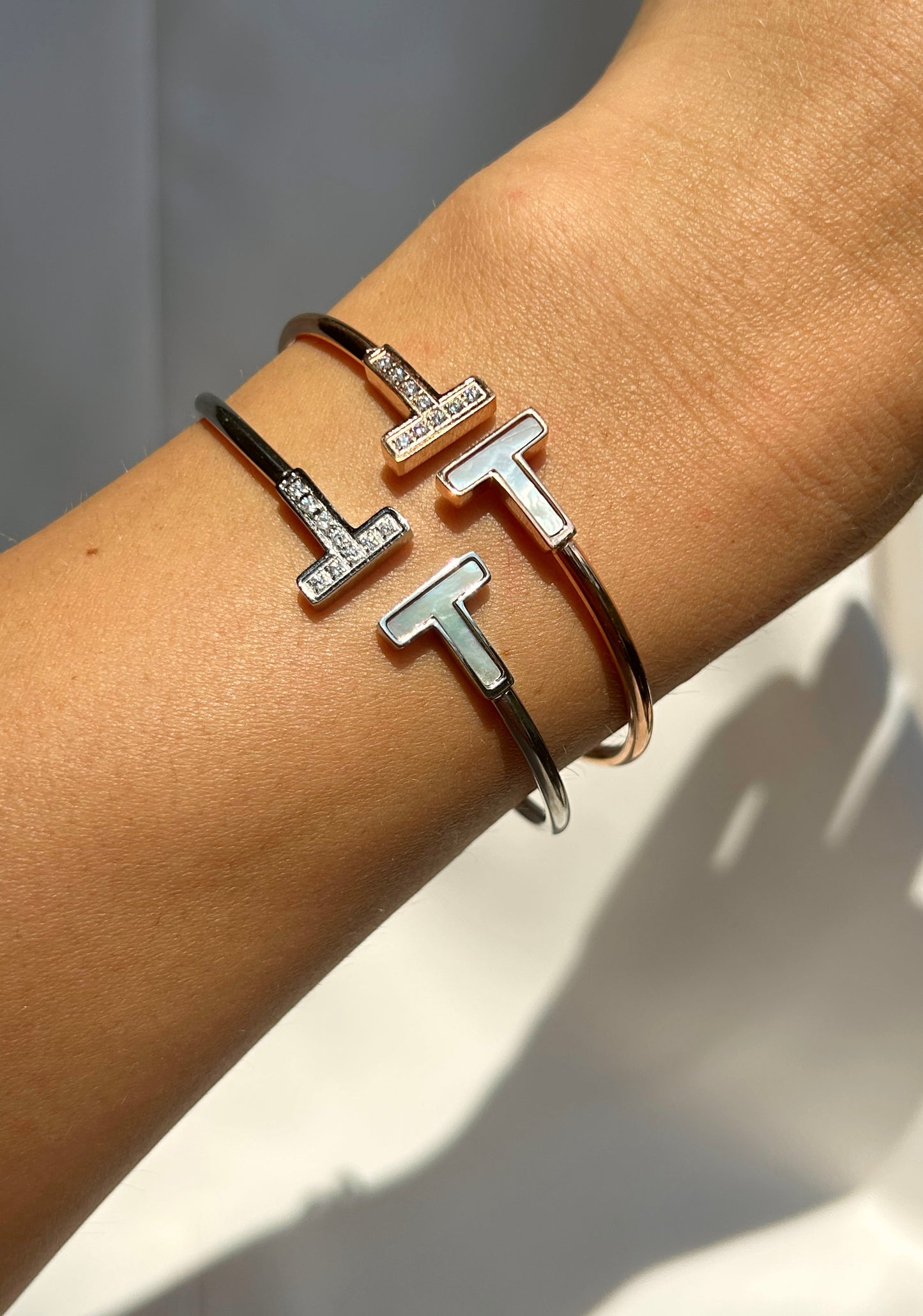 T Cuff Bangle