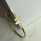T Cuff Bangle