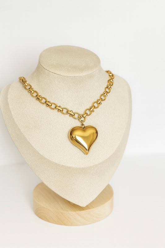 Chunky Heart Necklace