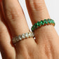 Oval Cut Eternity Band