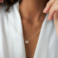 CZ Personalized Inital Necklace