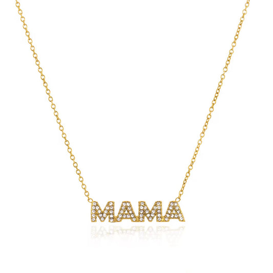 CZ Mama Necklace