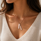 Engraved Pendant Necklace