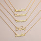 Personalized Name Necklace