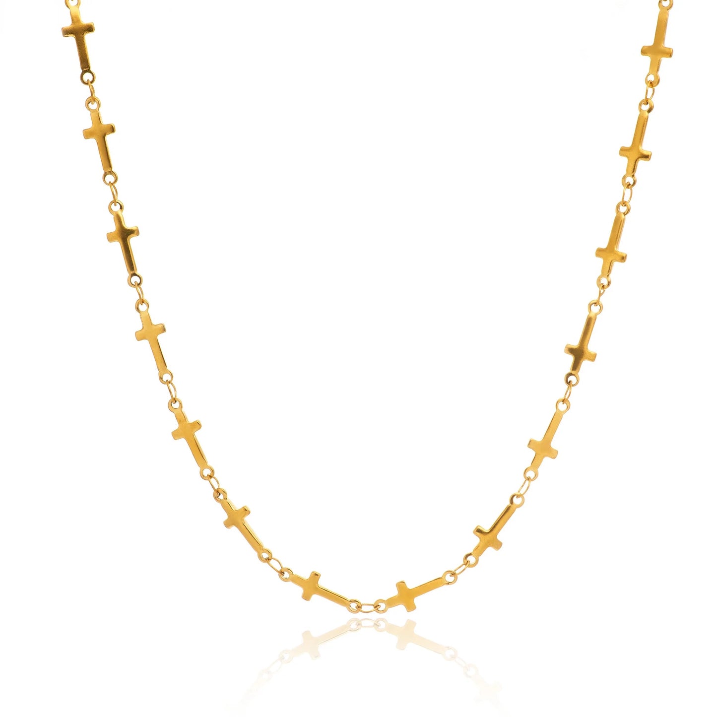 Multi Cross Necklace