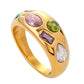Multi Color CZ Ring