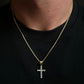 CZ Cross Necklace