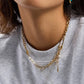 Golden Story Necklace