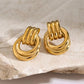 Golden Knot Earrings