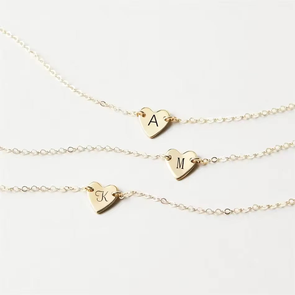 Engraved Initial Bracelet