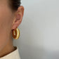 Chunky Ribbed Hoop