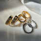 Love Ring with Cubic Zirconia